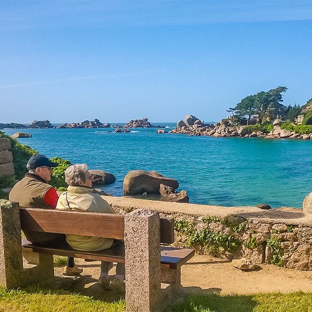 explore the area around campsite seaside resort of perros guirec