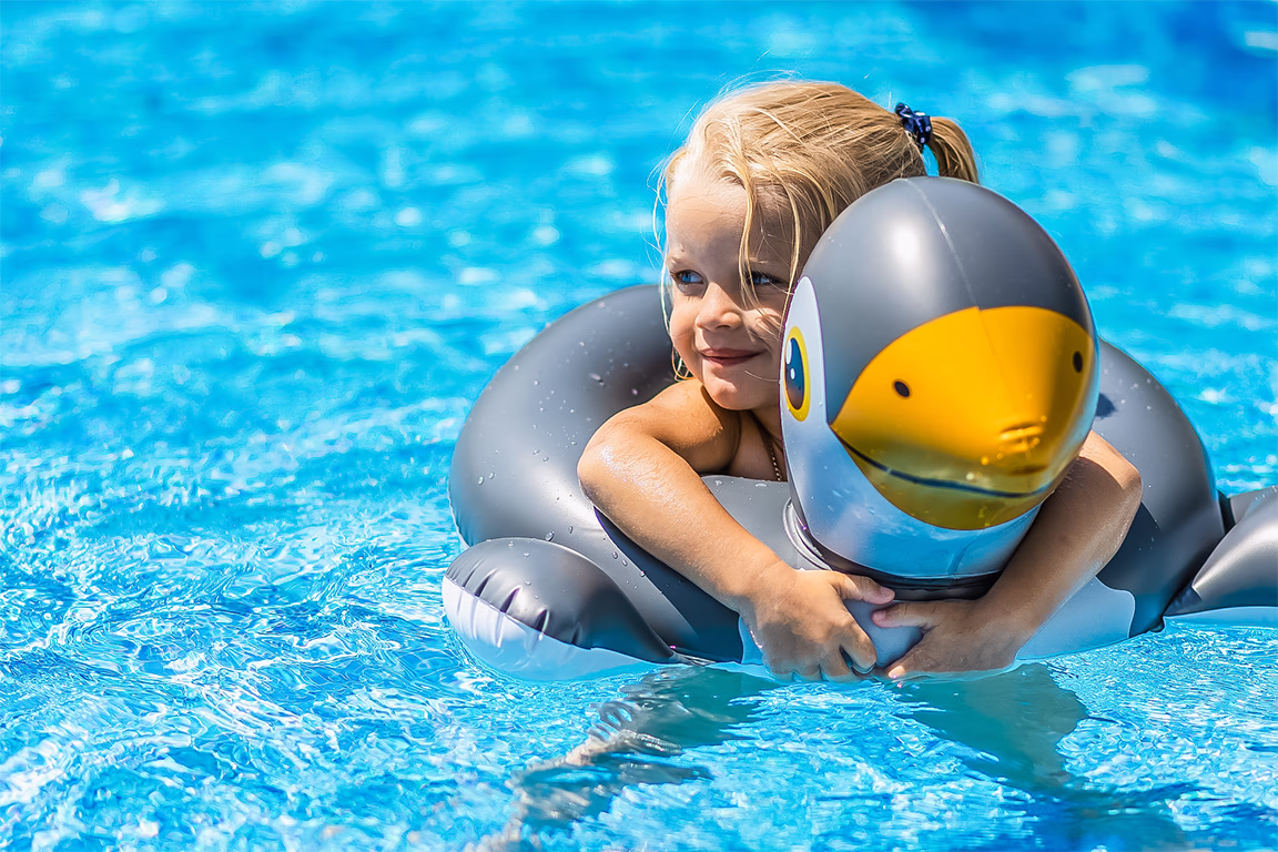 a paddling pool for the little ones