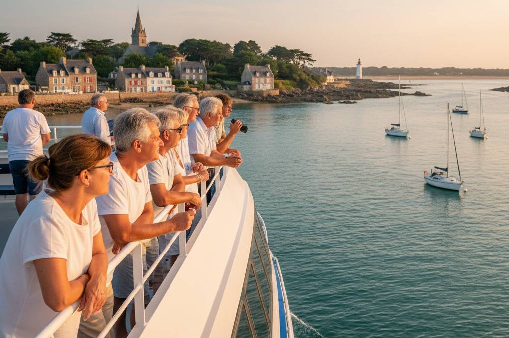 boottocht in de haven van Bénodet