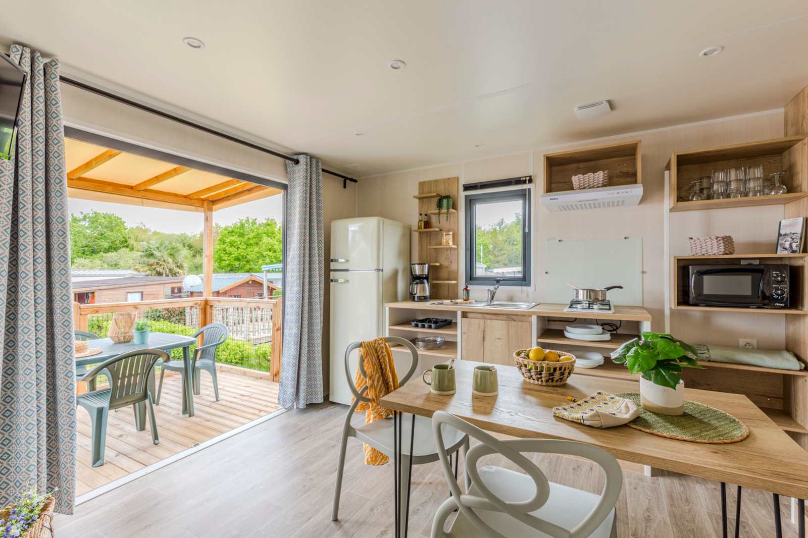 location mobil home grand confort finistere sud