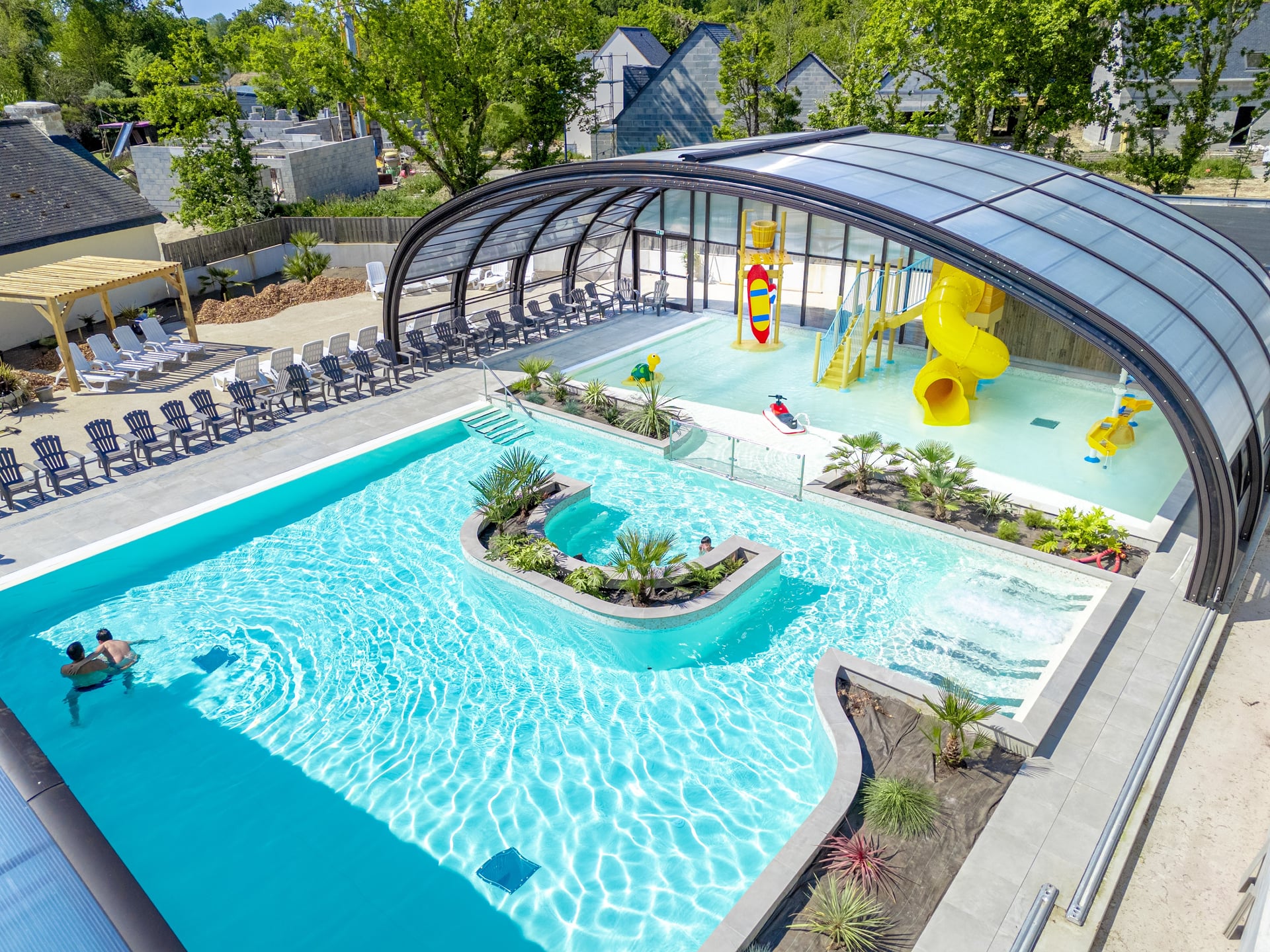 Piscine chauffée